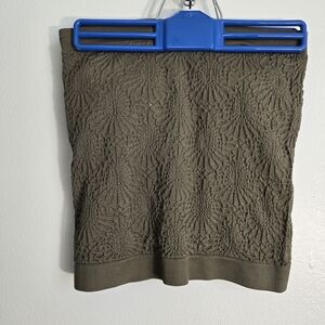 Buckle Olive Textured Women's Top